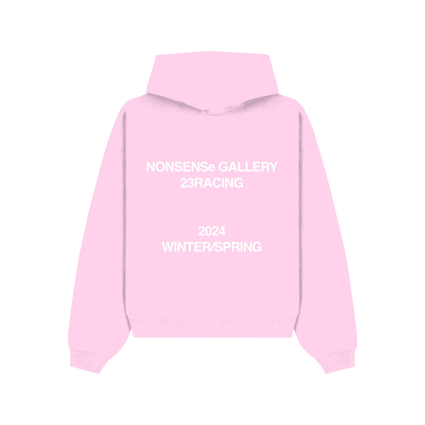 "23RACING" HOODIE - pink