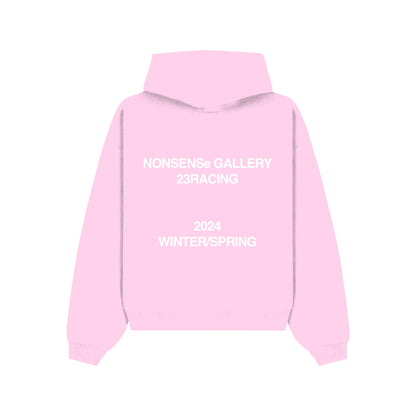 "23RACING" HOODIE - pink