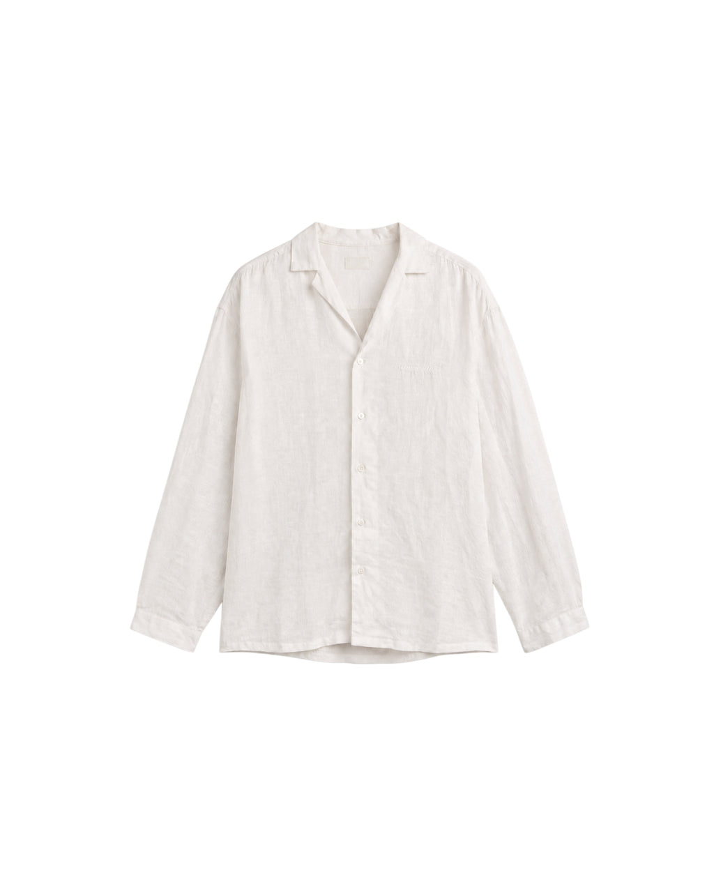 LINEN SHIRT - WHITE