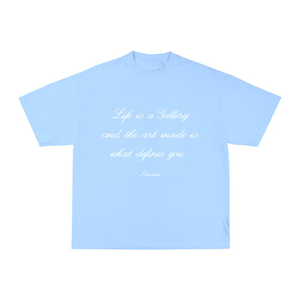 "Gallery" T-SHIRT - blue