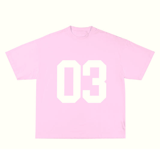 "03" T-SHIRT - pink