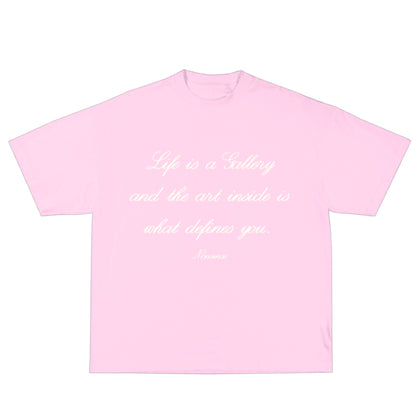 "Gallery" T-SHIRT - pink