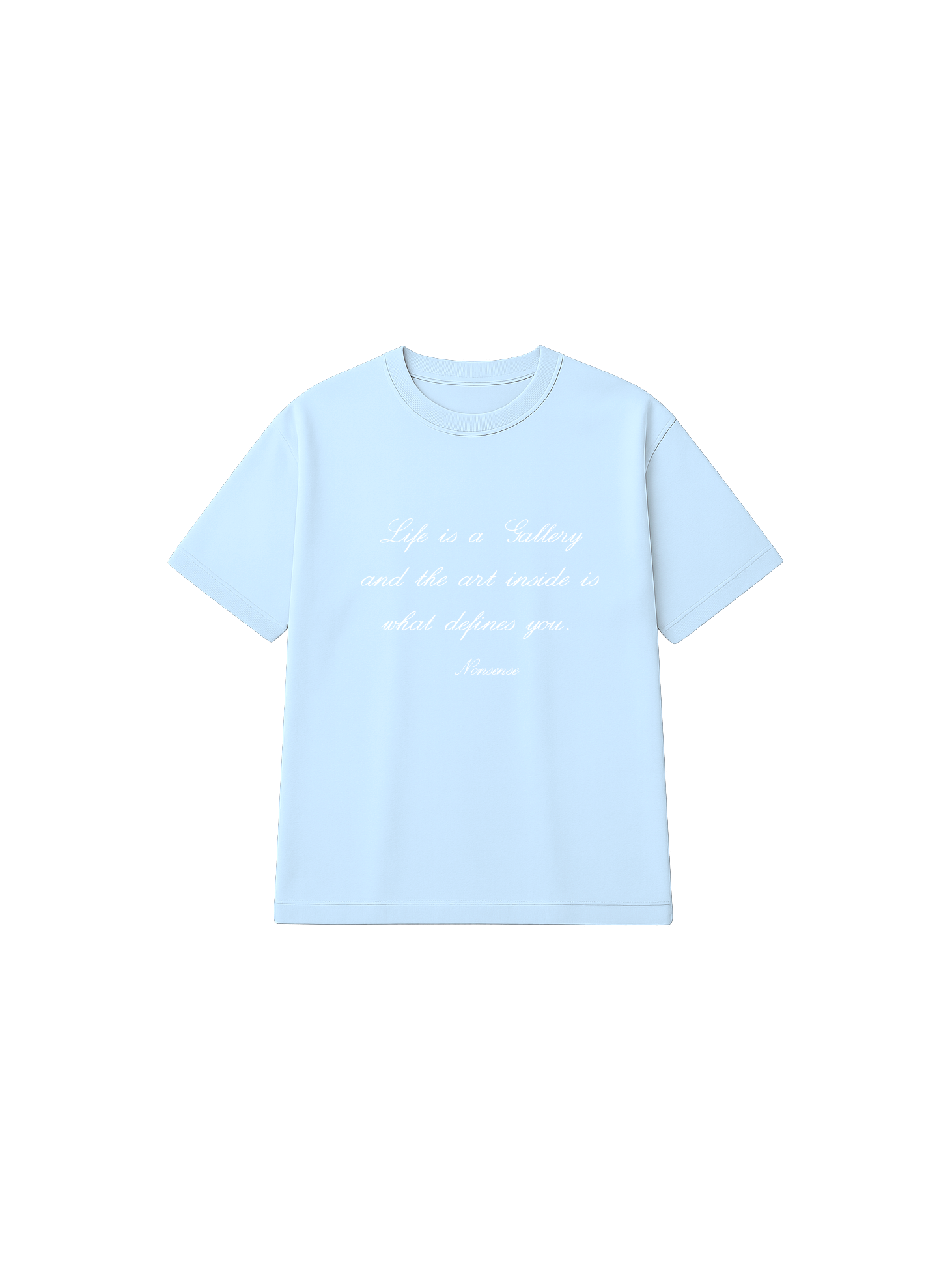 GALLERY T-SHIRT BLUE