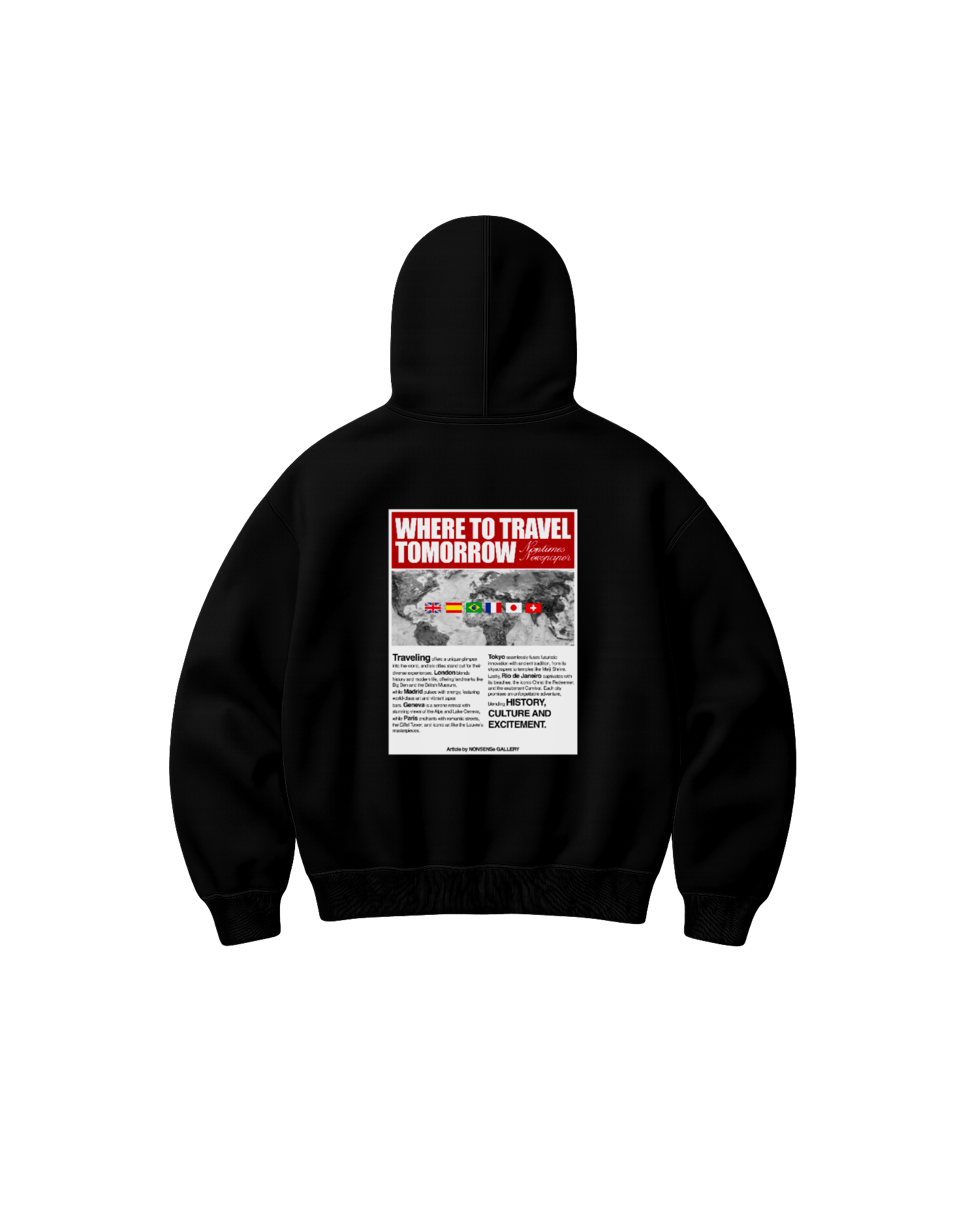 NEWSPAPER ZIP UP