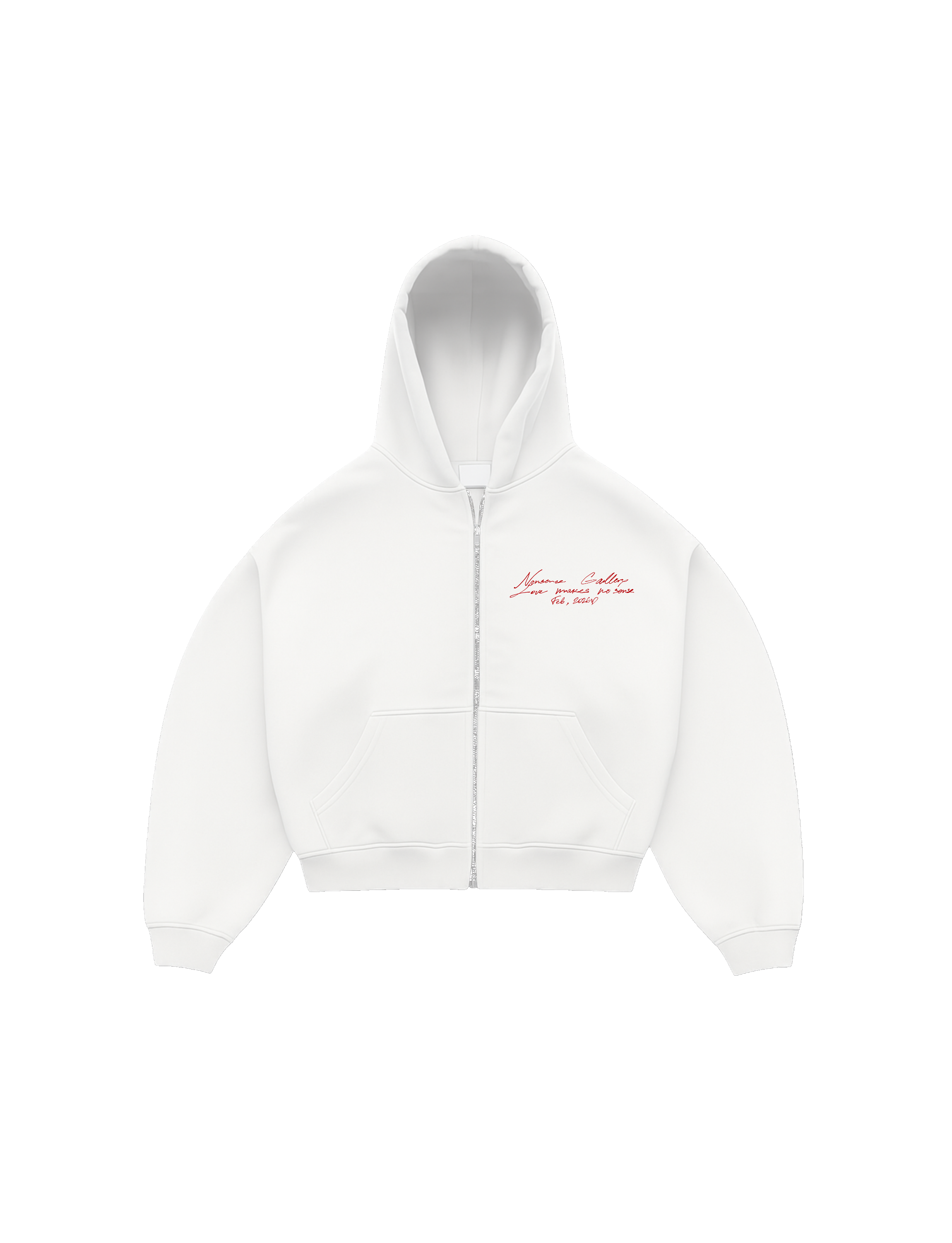 Valentine's Day Zip Up Hoodie