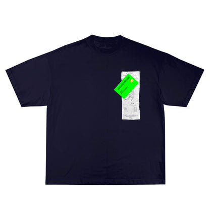 "NOT FOR SALE" T-SHIRT - blue with green