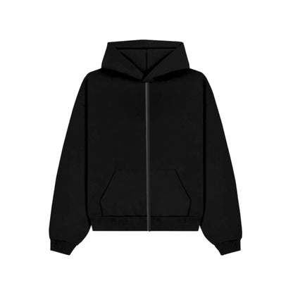 "WHERE" ZIP-UP HOODIE